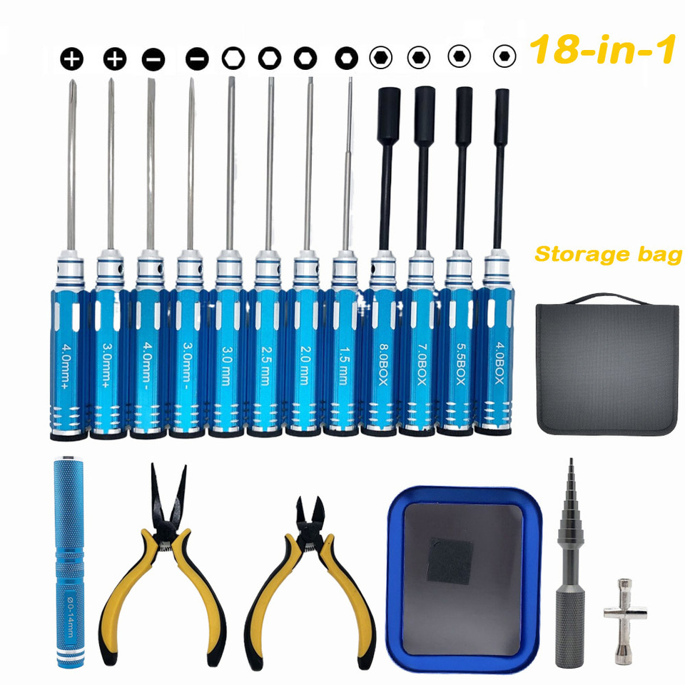 Kits d'outils RC 18 en 1, tour - Socket Set avis et prix
